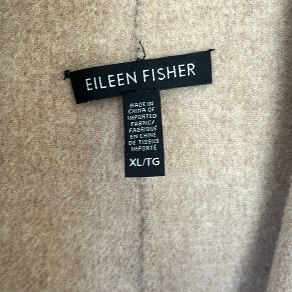 Eileen Fisher wool coat size xl